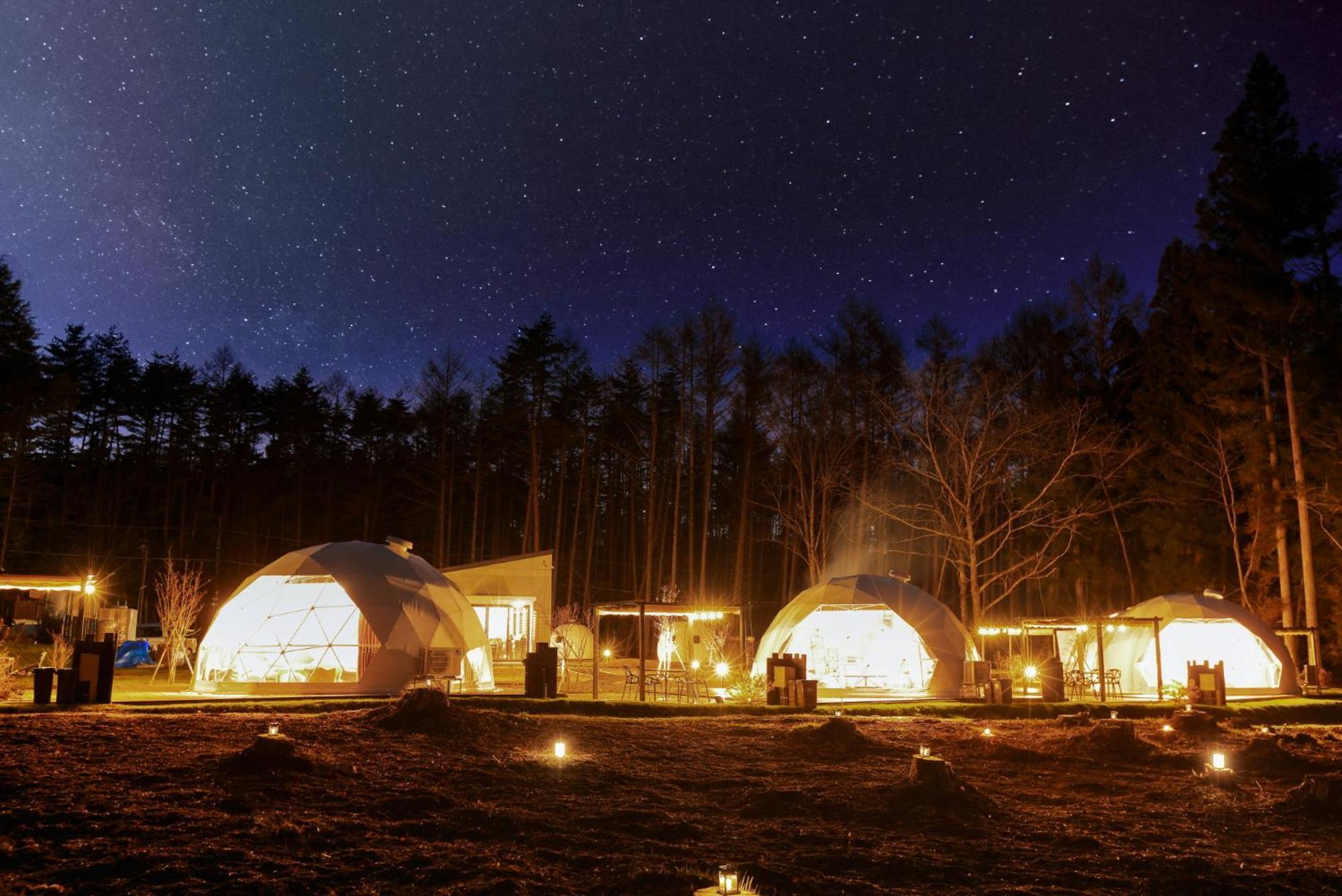 Luxury tent Hoshifull Dome Fuji